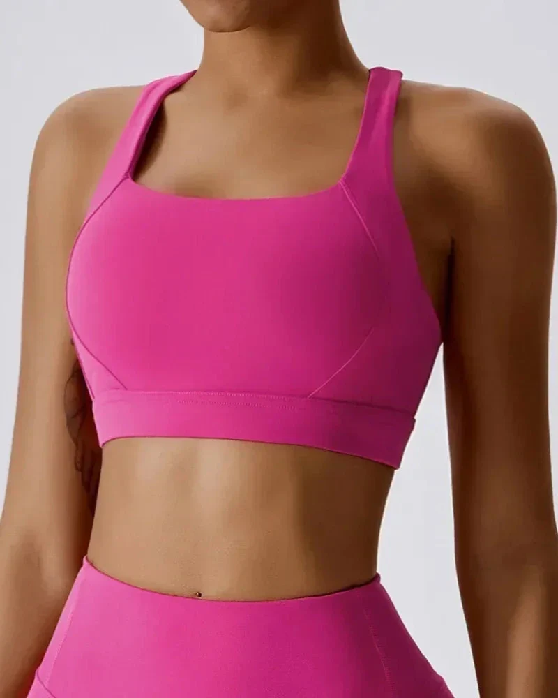 3 częściowy komplet sportowy spodenki + top + bluza - Image 2