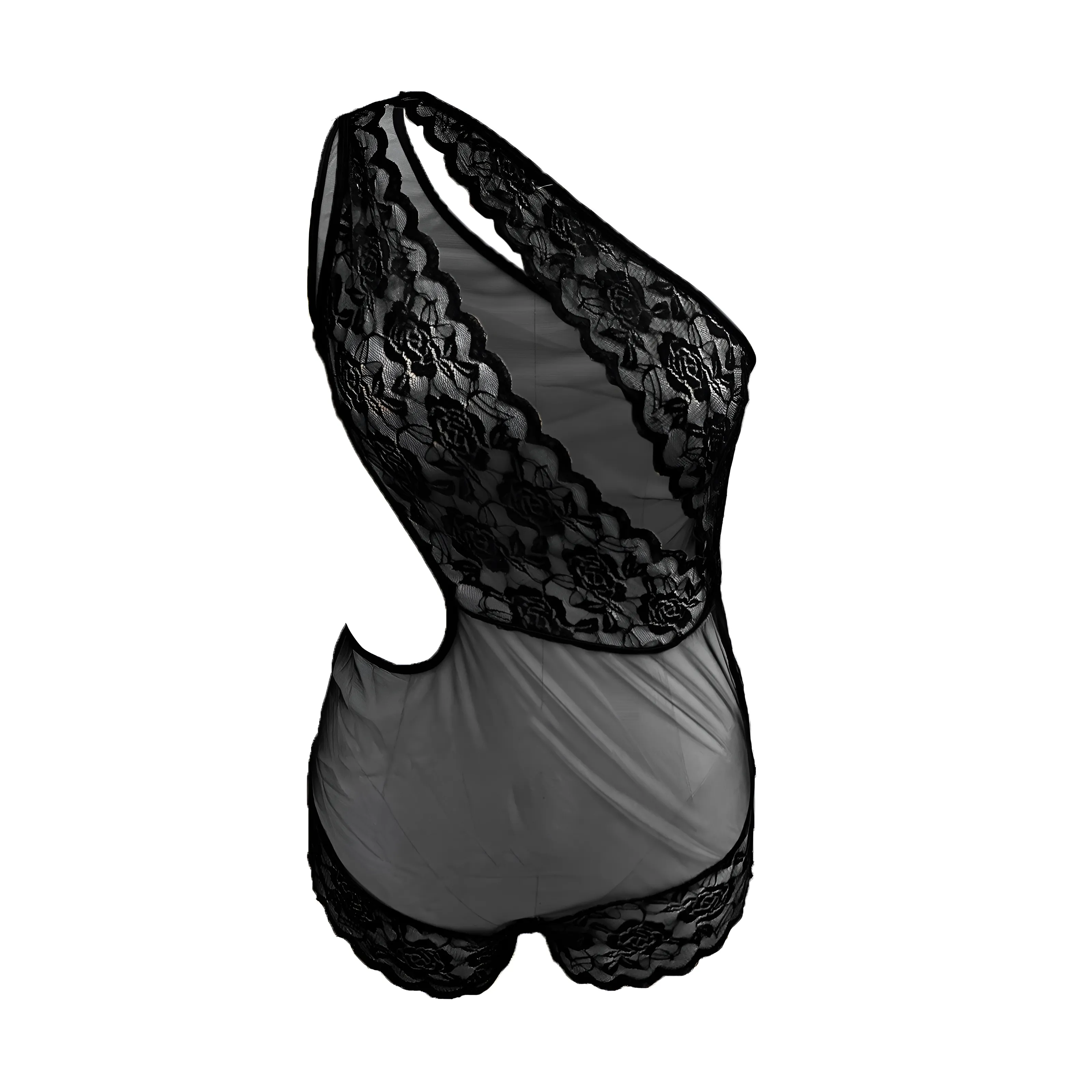 Asymetryczne body koronkowe - Image 3