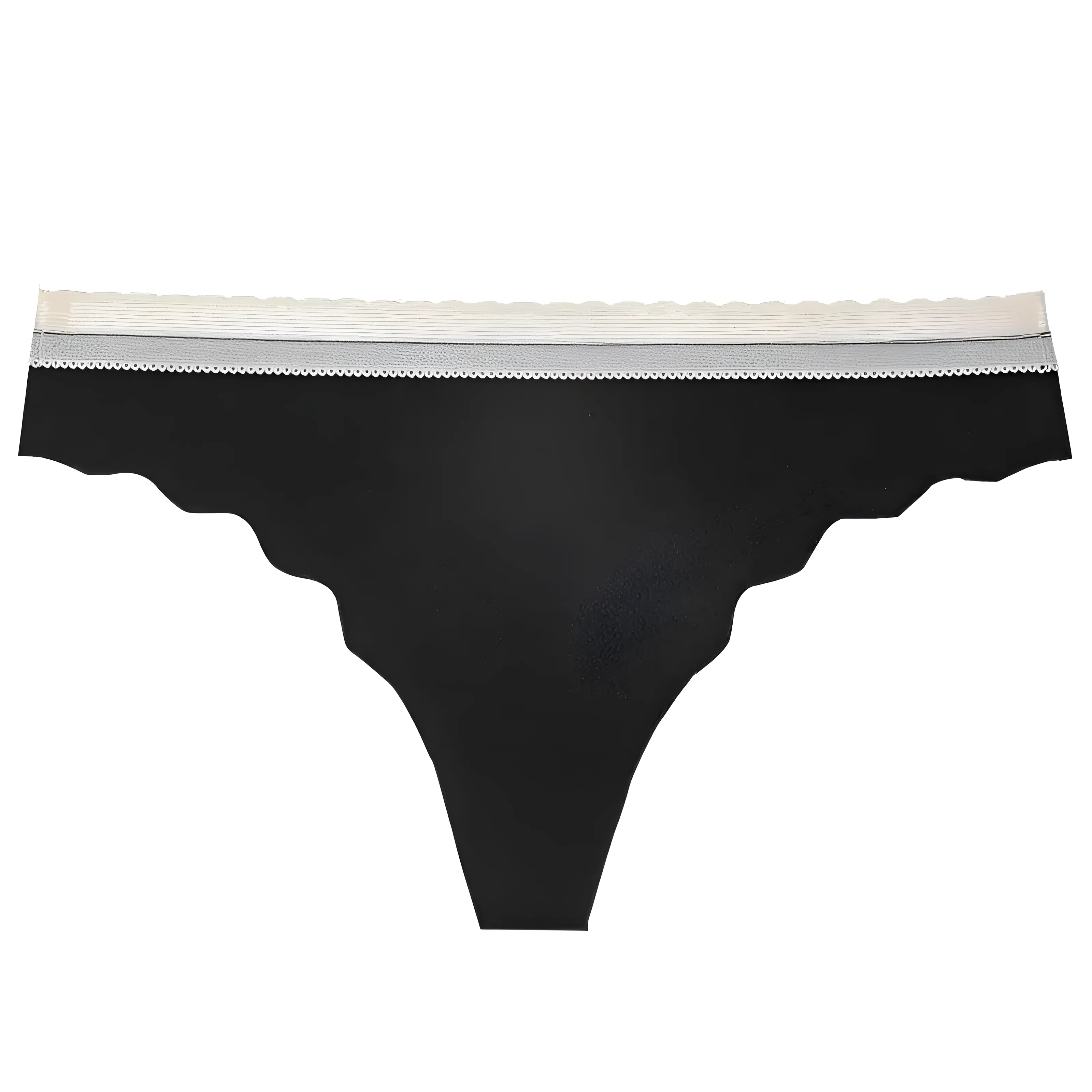 Bezszwowe stringi z koronką - Image 4