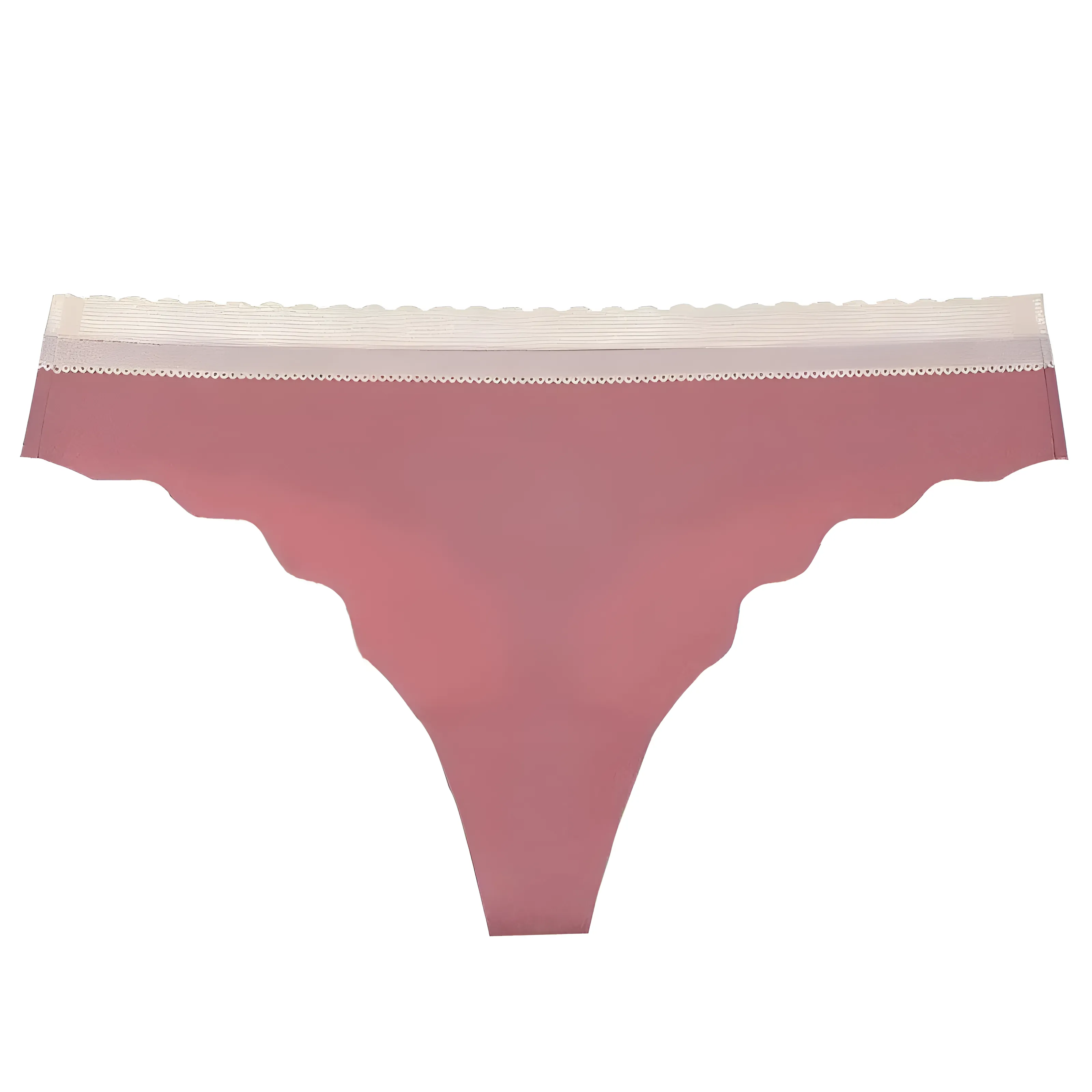 Bezszwowe stringi z koronką - Image 5