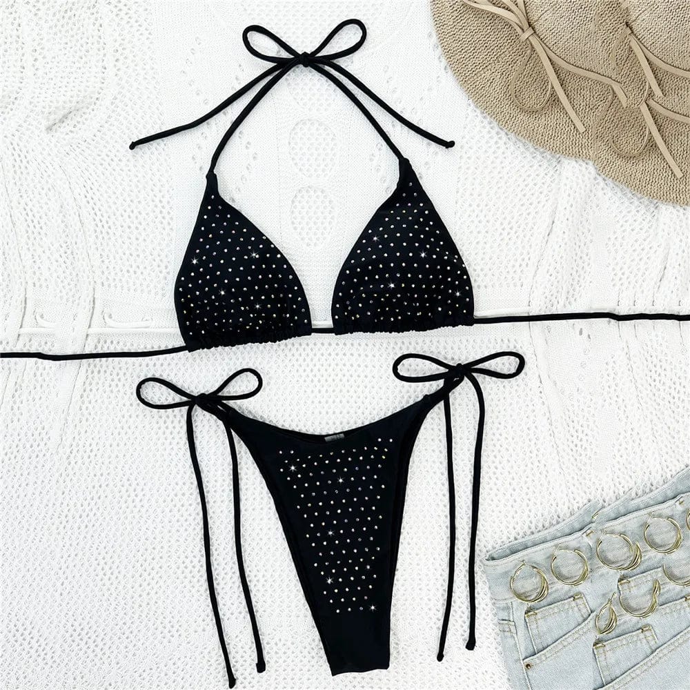 Bikini z ozdobnymi diamencikami - Image 4