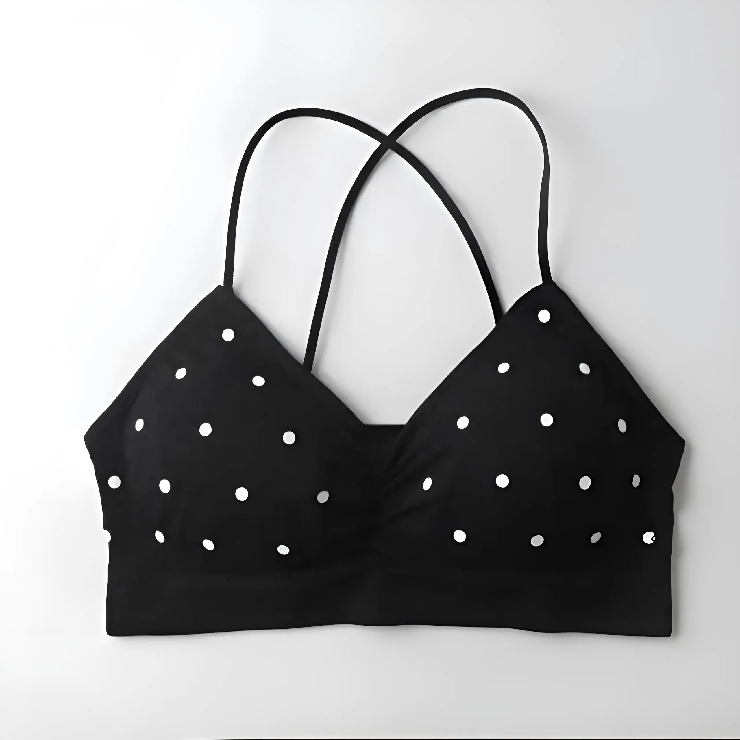 Biustonosz bralette w kropki - Image 2