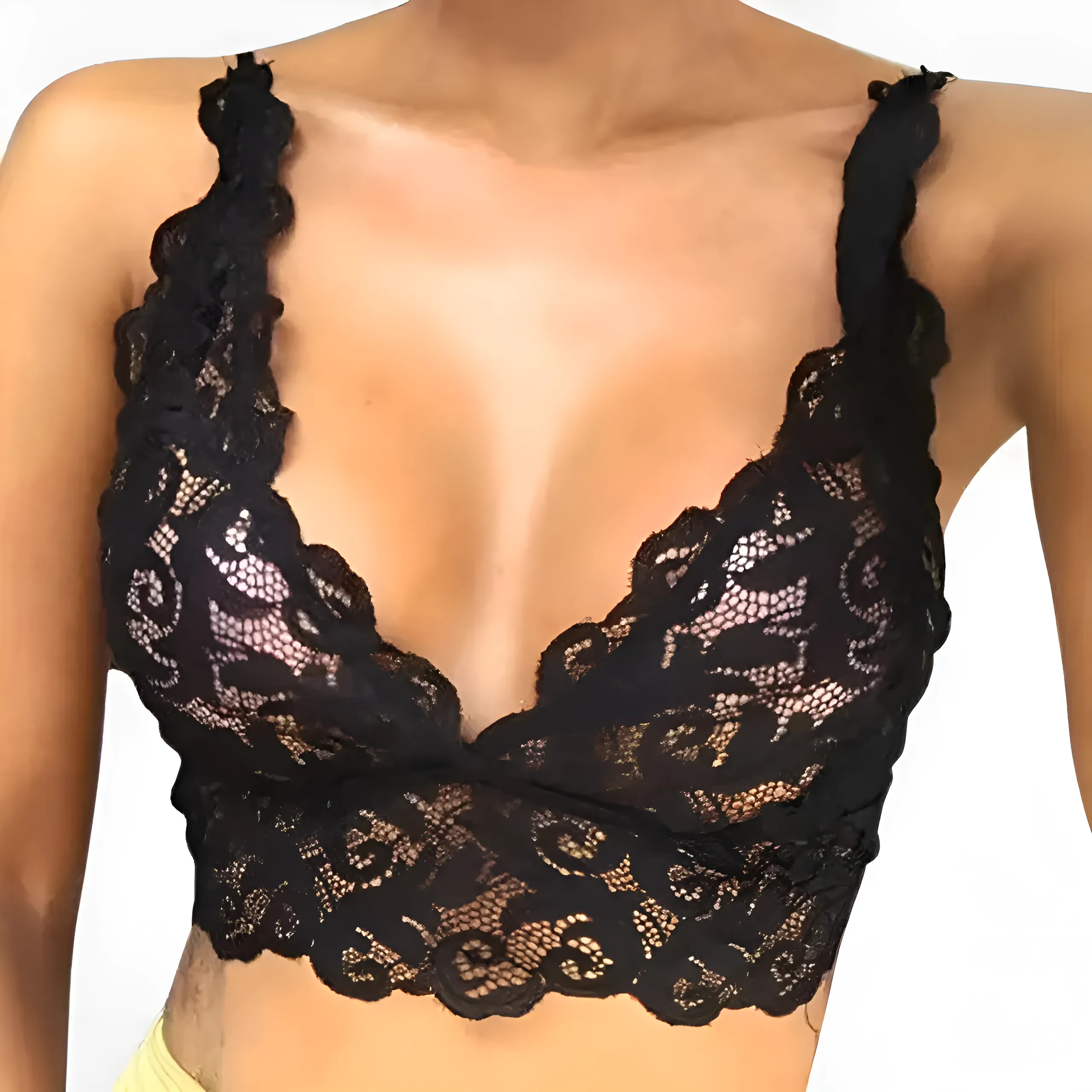 Biustonosz koronkowy bralette - Image 3