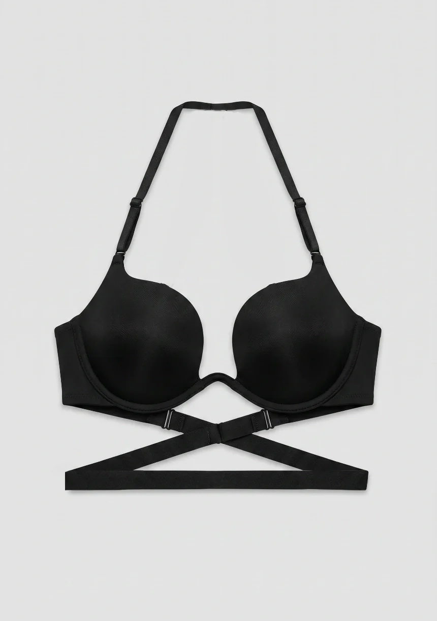 Biustonosz push-up z obniżonym zapięciem - Image 5
