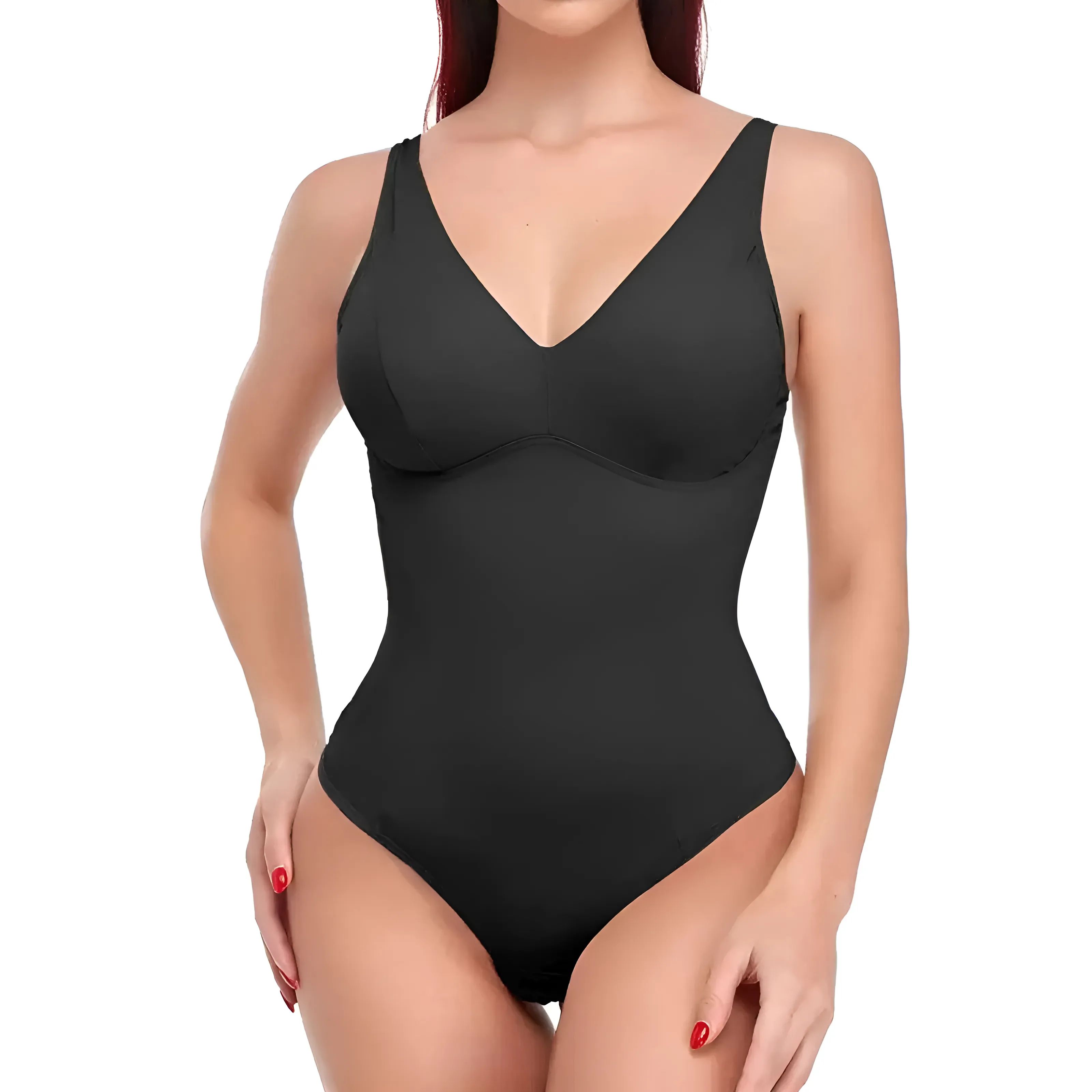 Body wyszczuplające z szerokimi ramiączkami - Image 5