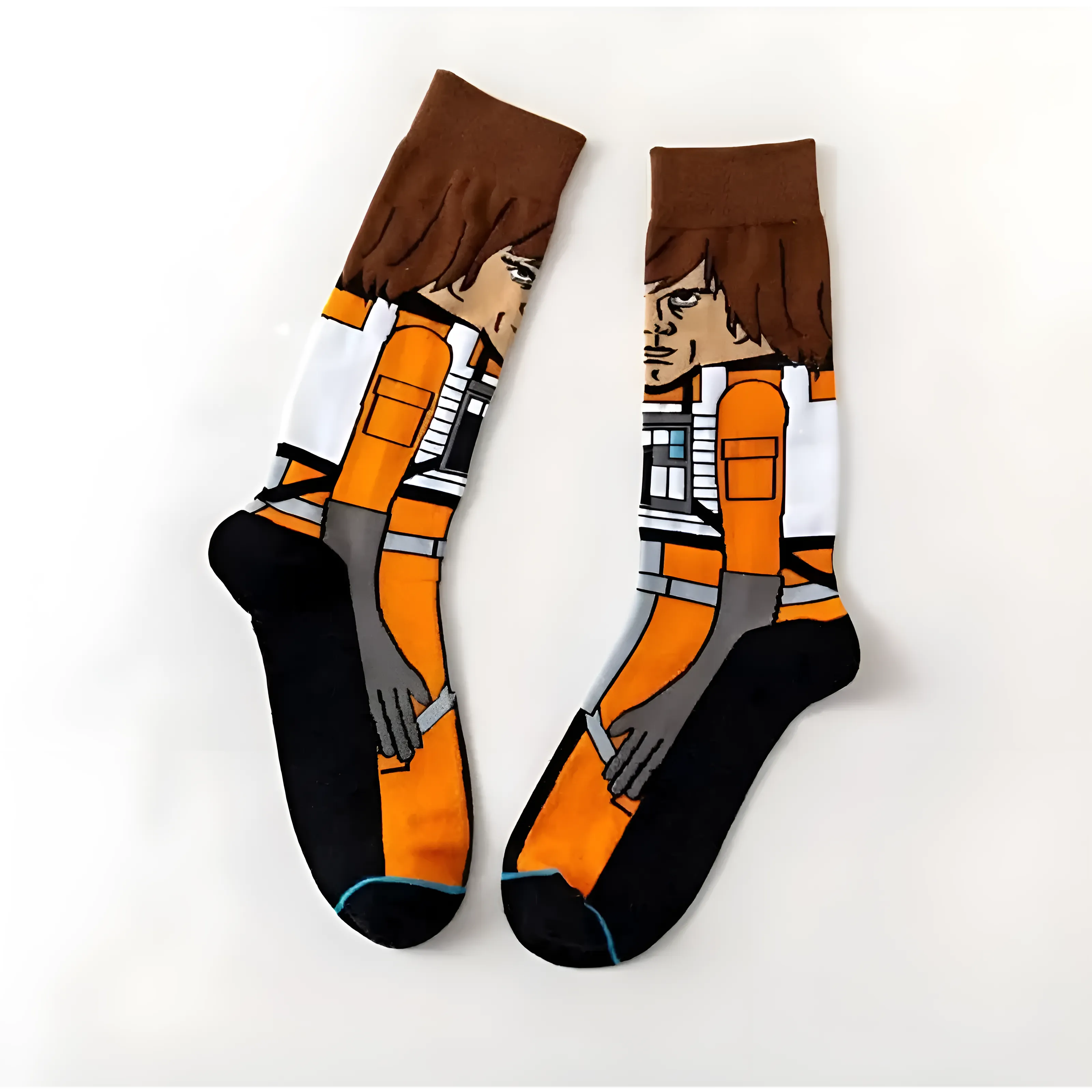 Długie skarpetki męskie z bohaterami Star Wars - Image 4