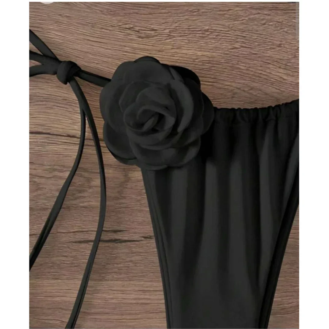 Dwuczęściowy strój kąpielowy z wiązanym bikini - Image 10