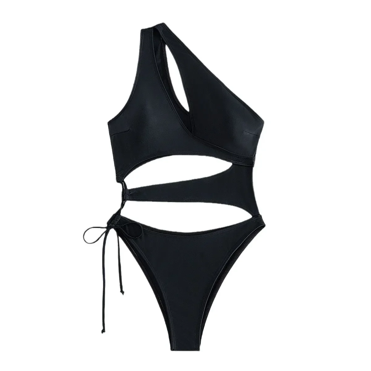 Monokini z wycięciami i wiązaniem na biodrze - Image 6