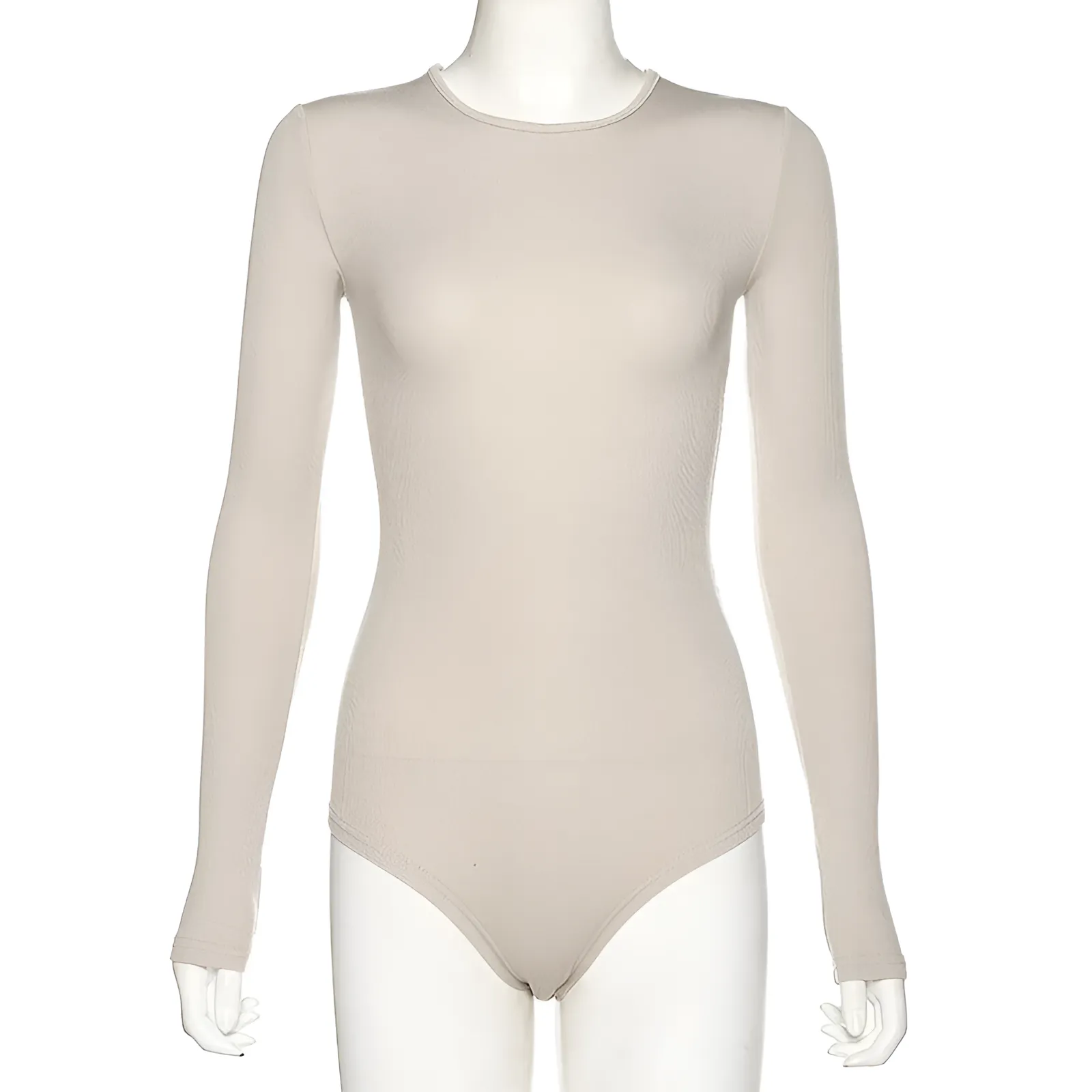 Klasyczne zabudowane body damskie - Image 3