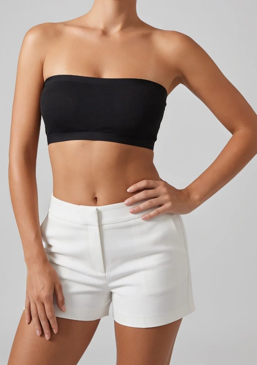 Klasyczny oddychający biustonosz bandeau - Image 7