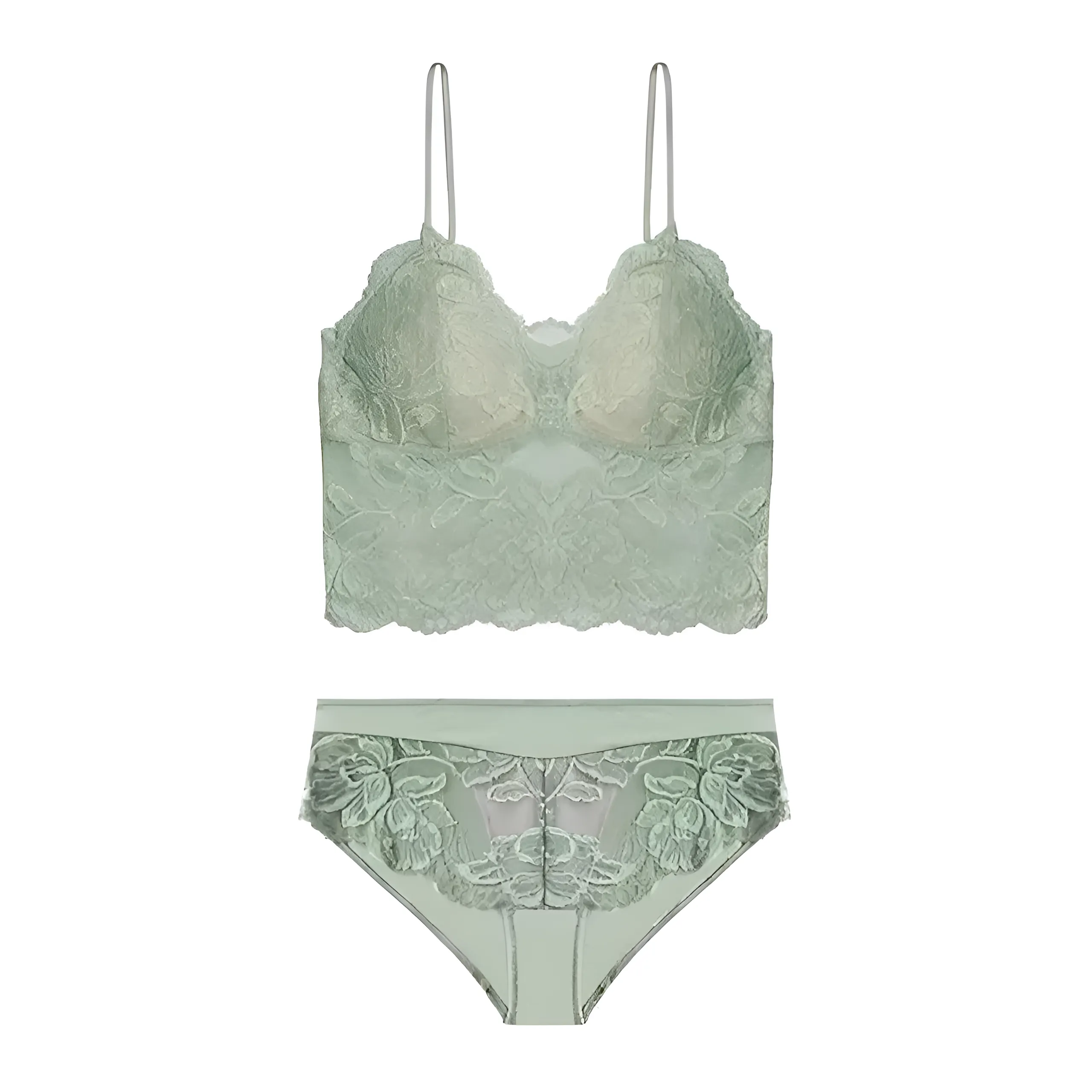 Komplet bielizny koronkowej z bralette - Image 4