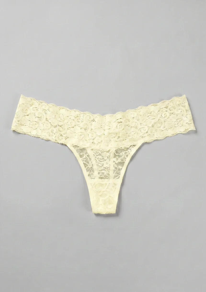 Klasyczne koronkowe stringi - Image 6