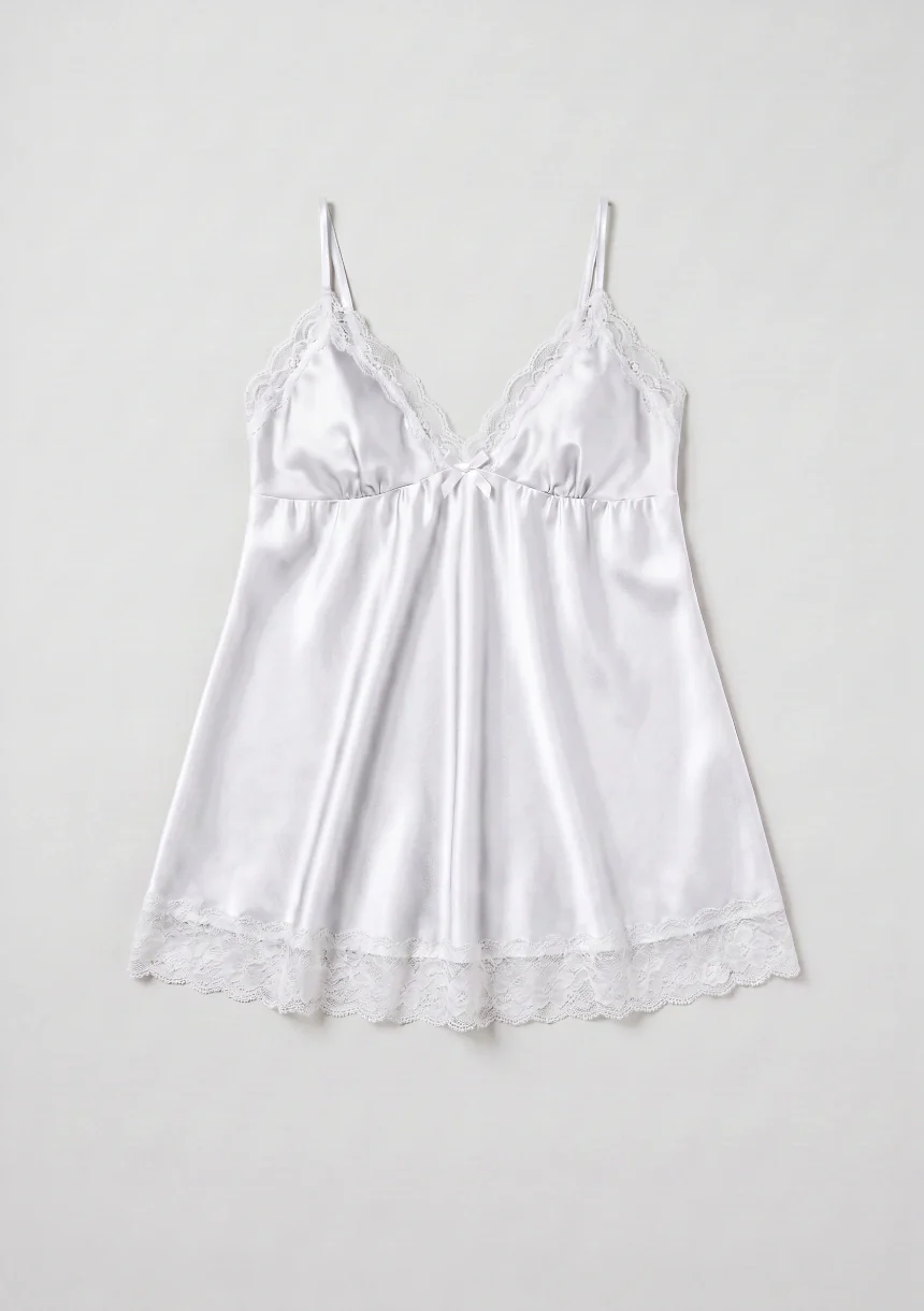 Koszula nocna z koronką plus size - Image 10