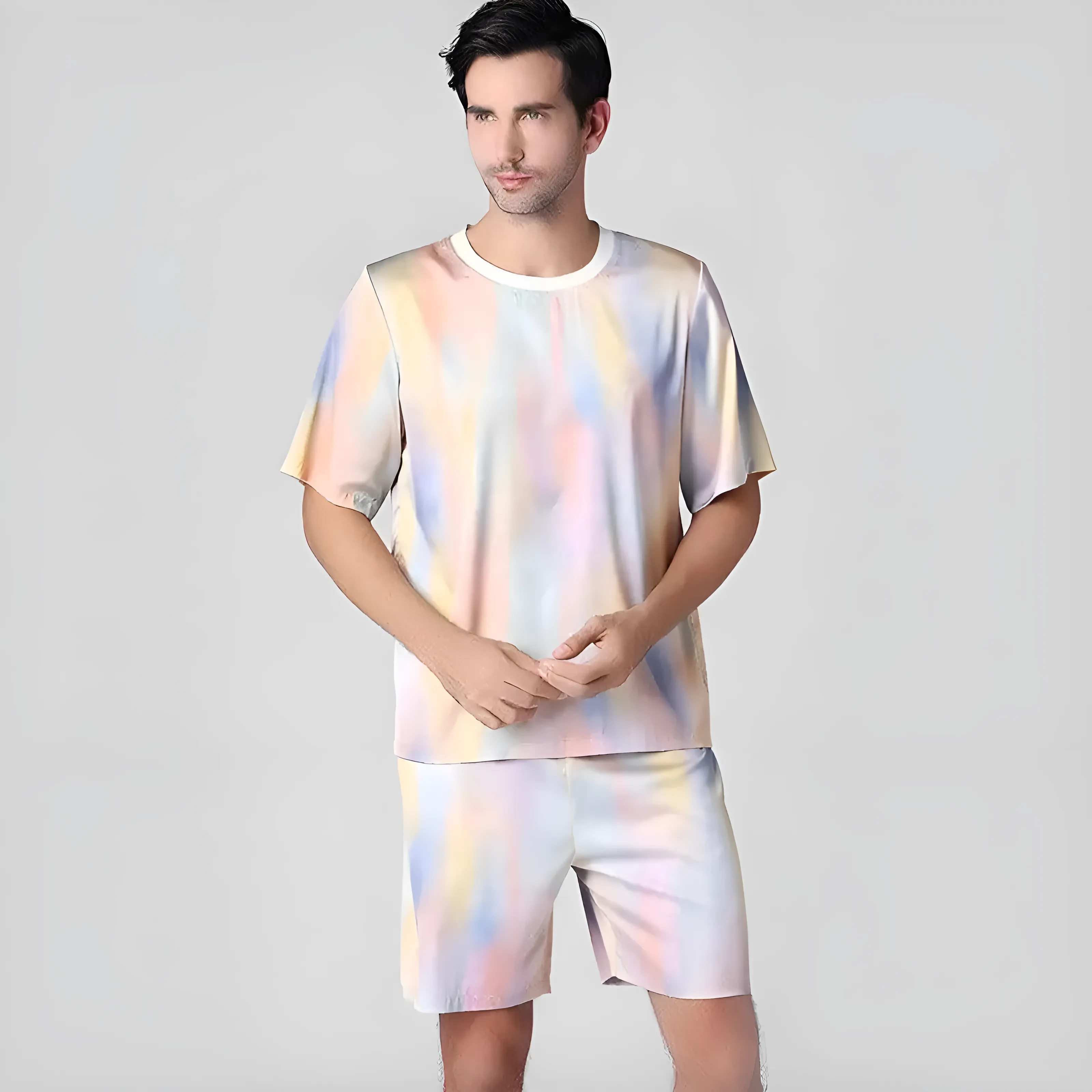 Piżama męska tie dye