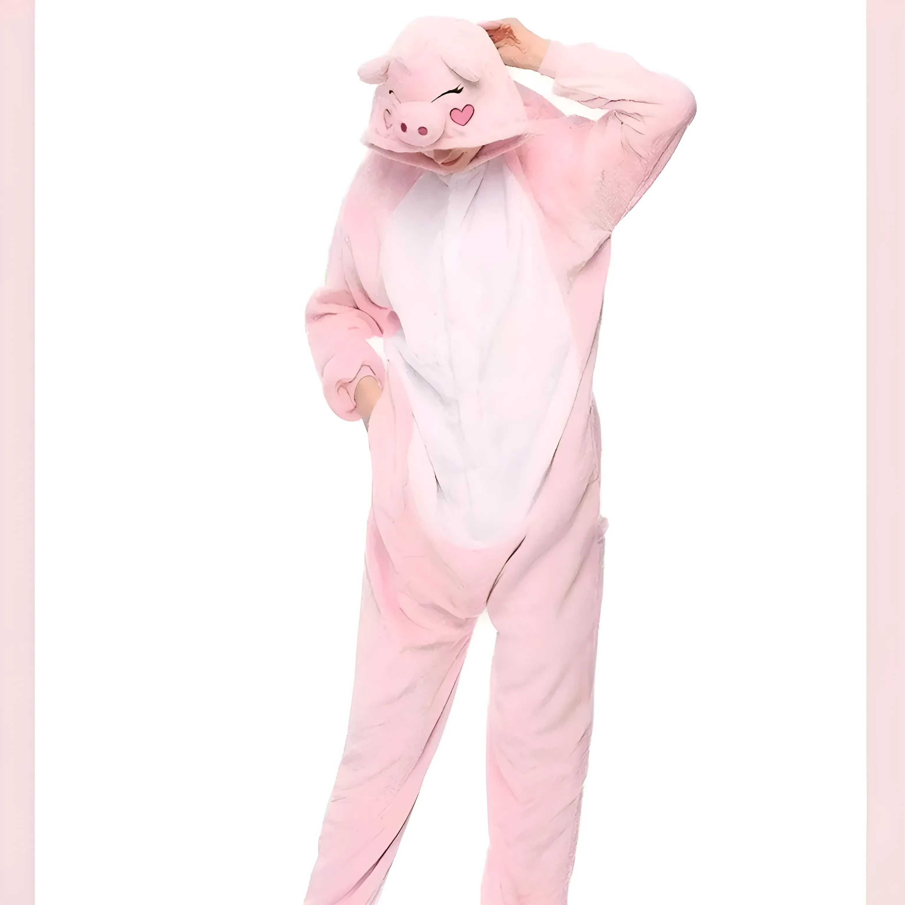 Różowe onesie świnka - Image 2
