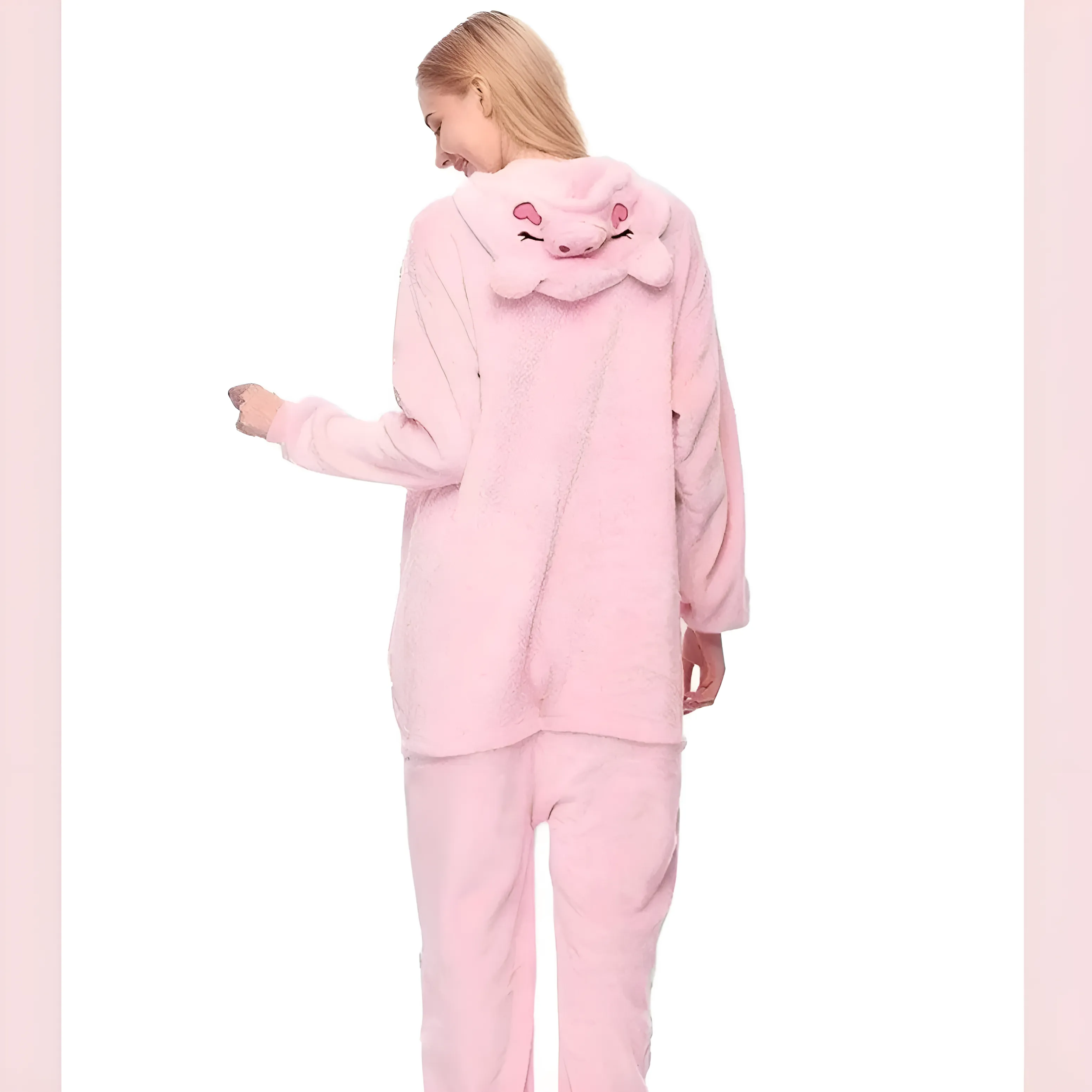 Różowe onesie świnka - Image 3