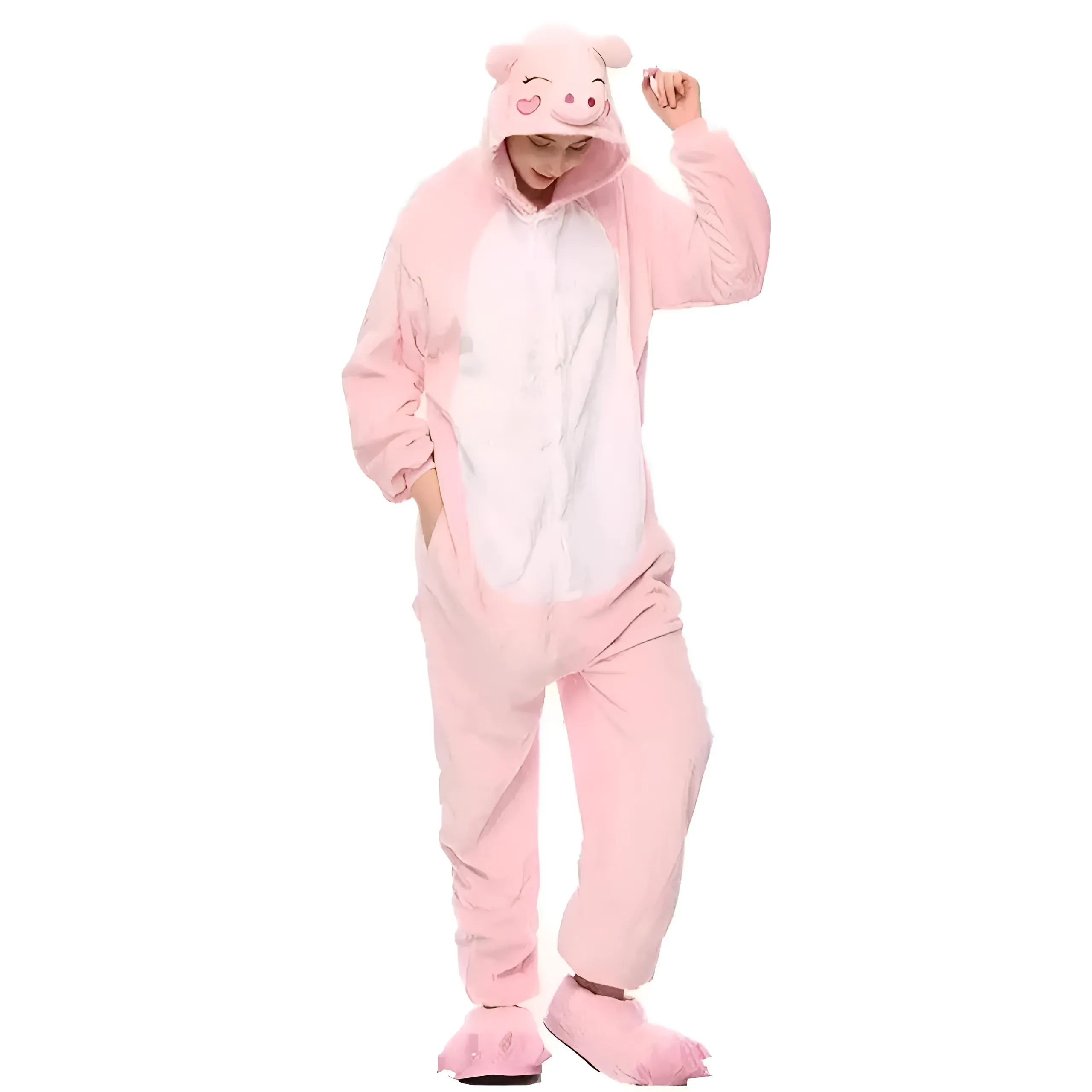 Różowe onesie świnka - Image 4