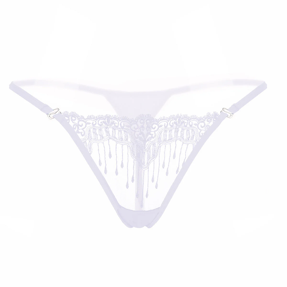 Siateczkowe stringi zapinane na biodrach - Image 7