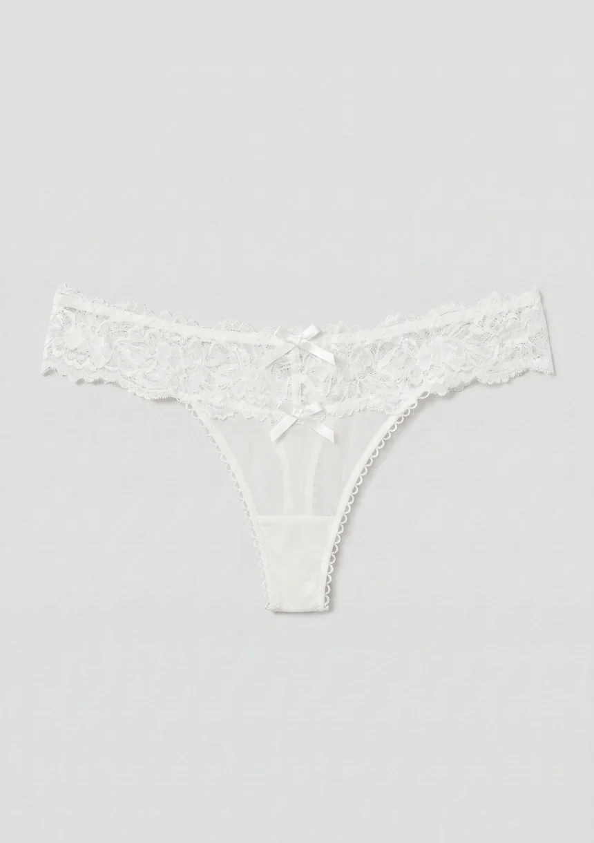 Stringi damskie z koronką - Image 5