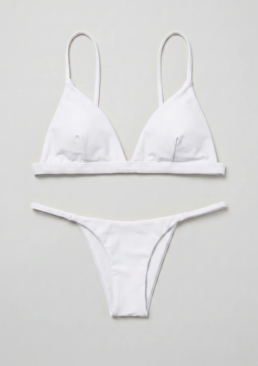 Dwuczęściowy strój kąpielowy bikini z trójkątnymi miseczkami - Image 10