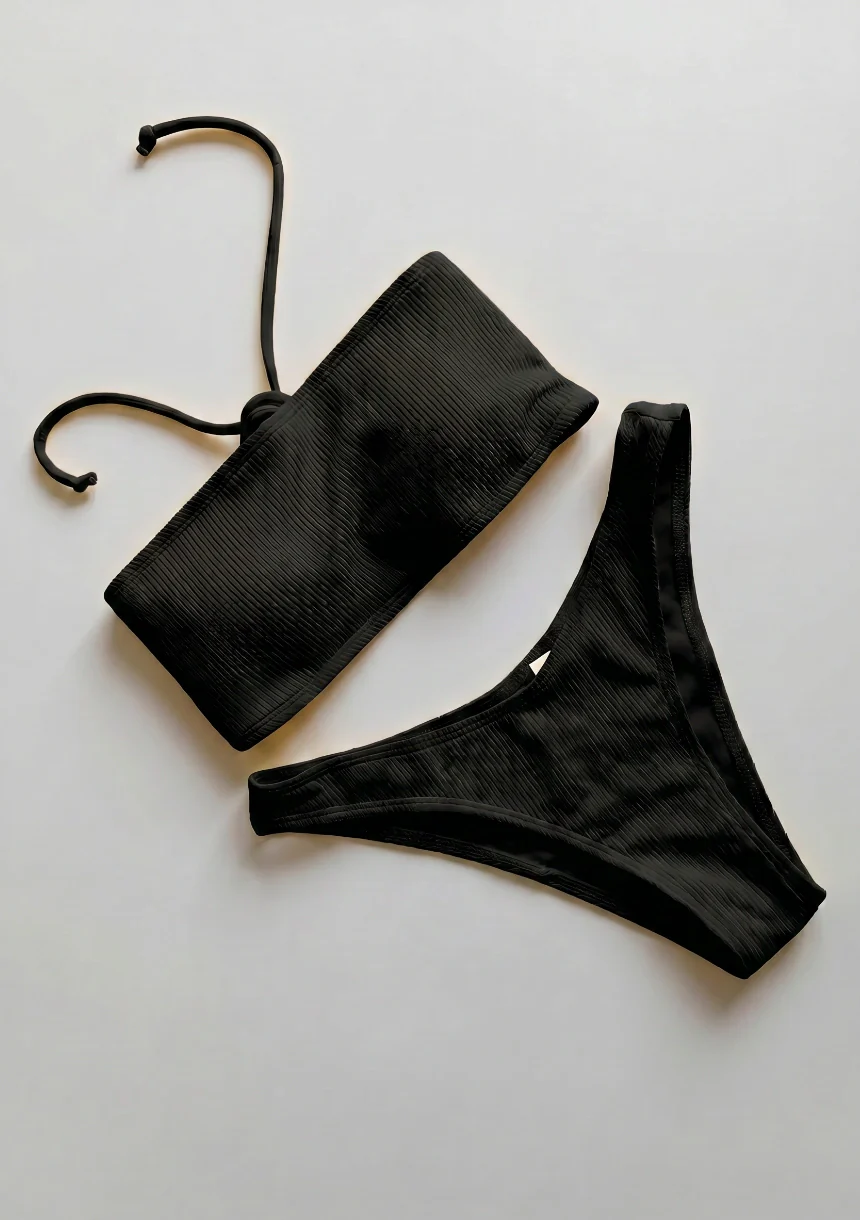 Dwuczęściowy strój kąpielowy bikini bandeau - Image 8