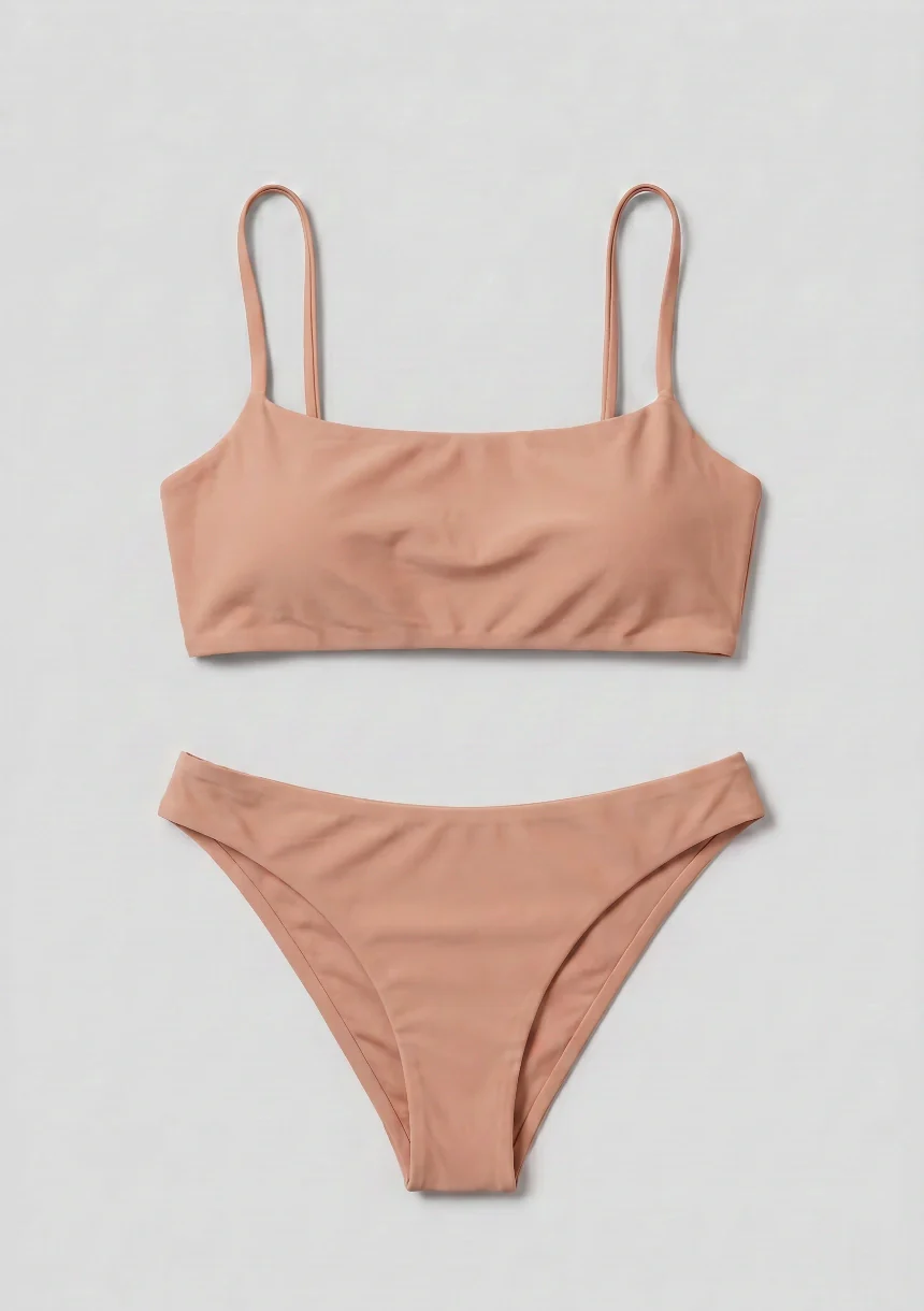 Minimalistyczny dwuczęściowy strój kąpielowy bikini - Image 11