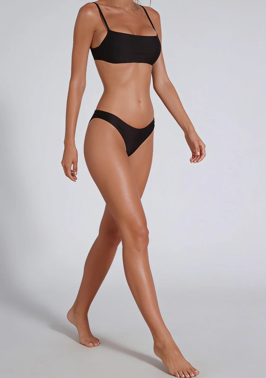 Minimalistyczny dwuczęściowy strój kąpielowy bikini - Image 4
