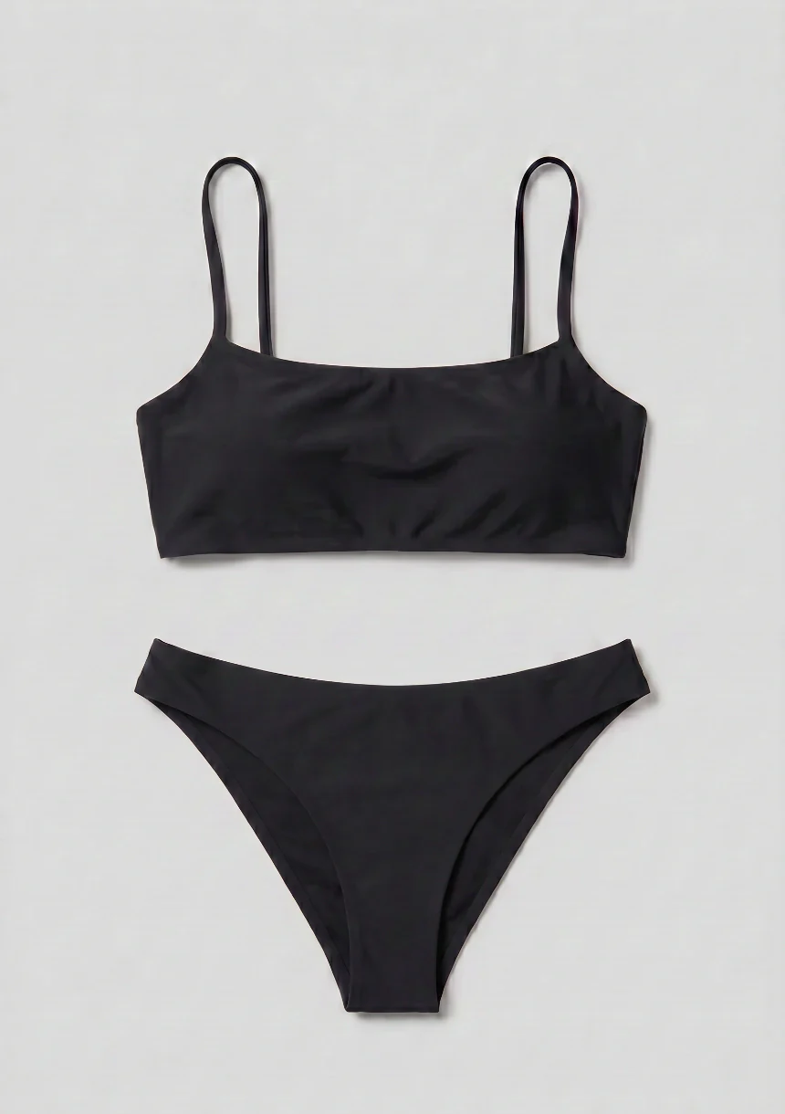 Minimalistyczny dwuczęściowy strój kąpielowy bikini - Image 5
