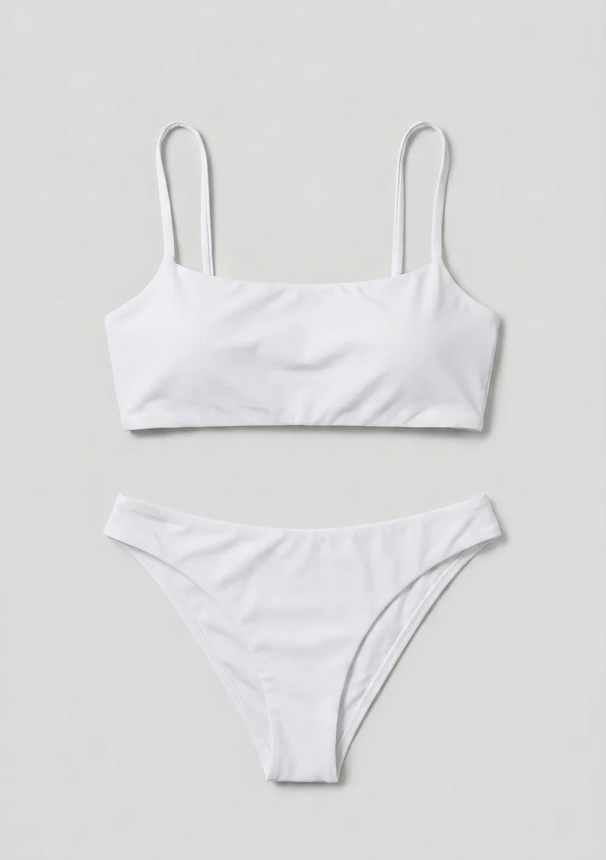 Minimalistyczny dwuczęściowy strój kąpielowy bikini - Image 9