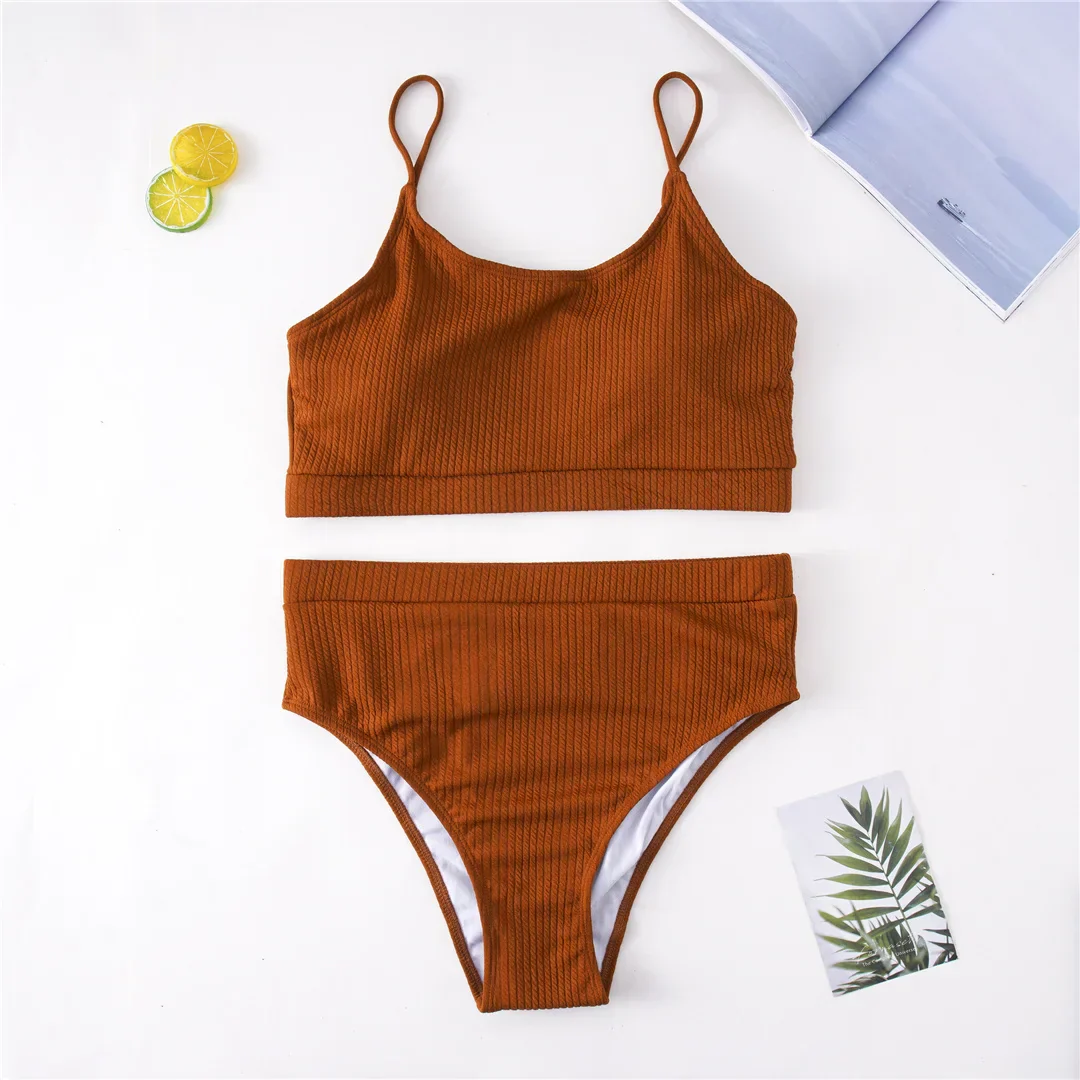 Dwuczęściowy strój kąpielowy plus size z regulowanymi ramiączkami - Image 10