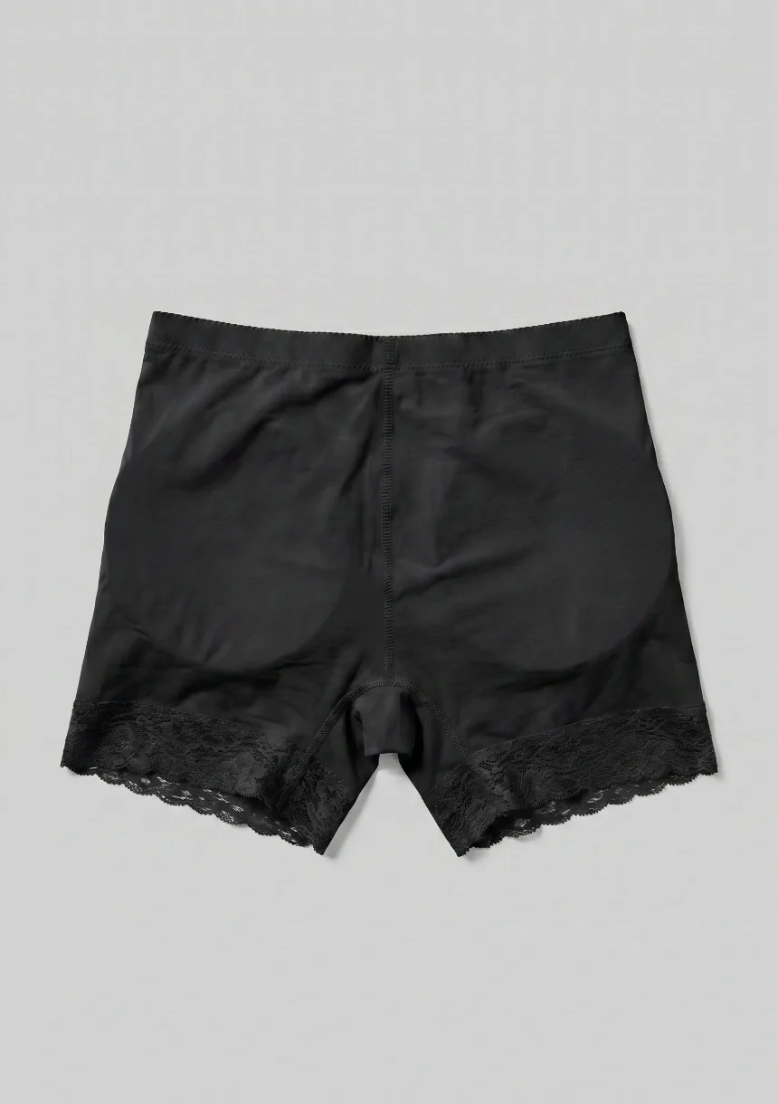 Szorty modelujące z efektem push-up i koronkowymi wykończeniami - Image 7