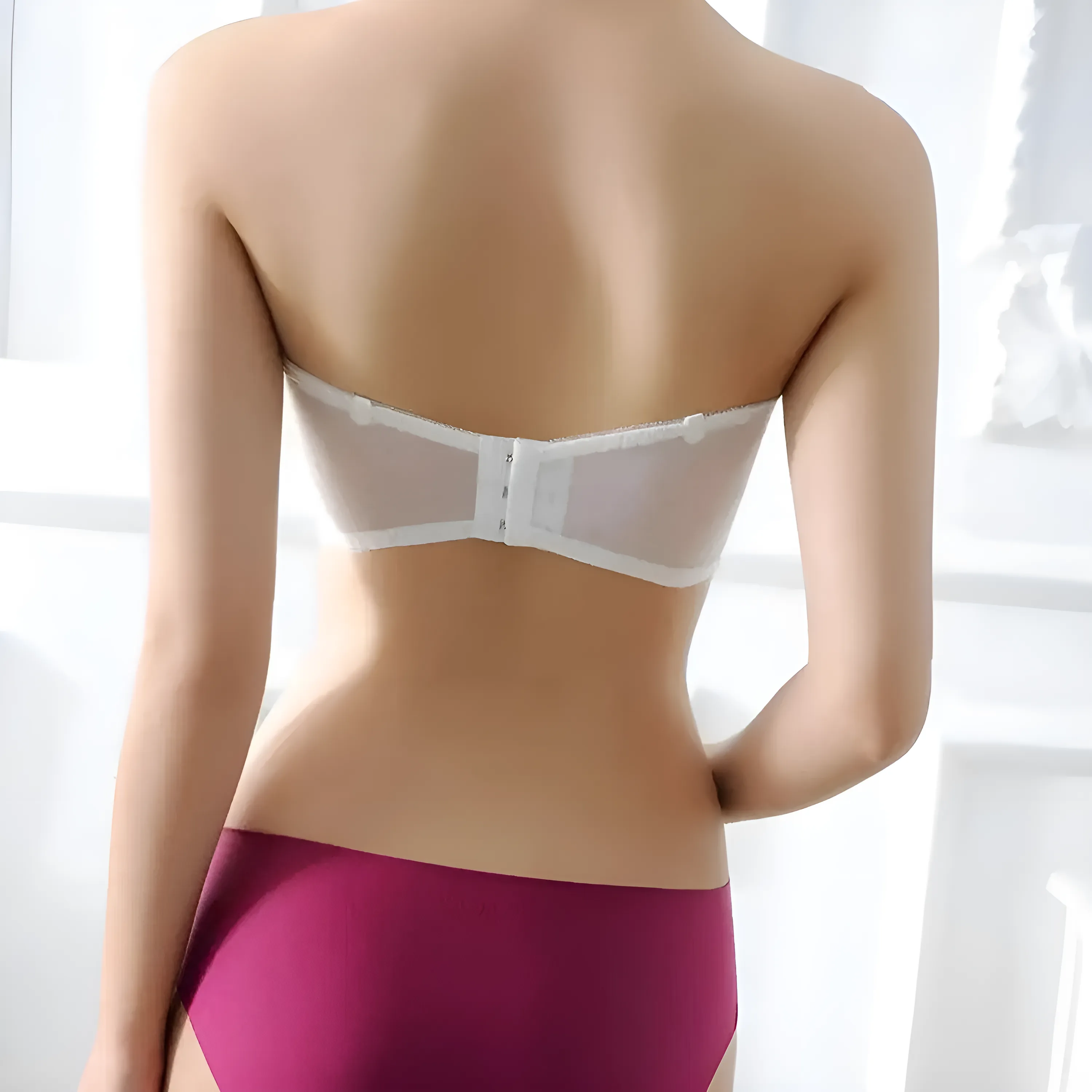 Uniwersalny koronkowy biustonosz bandeau - Image 3